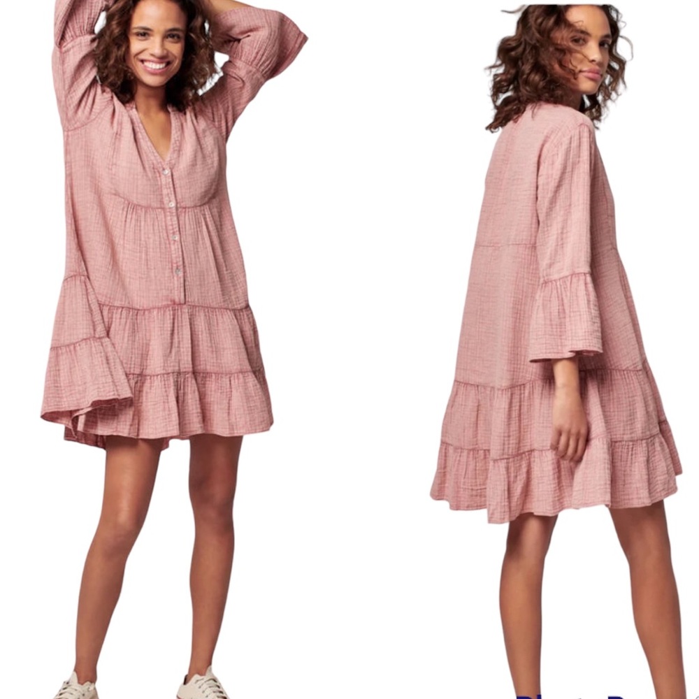 Faherty Gauze Kasey Dress